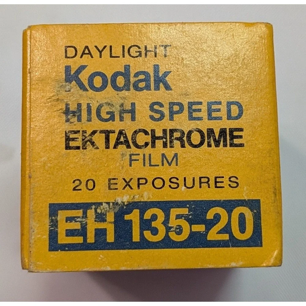 Kodak High Speed Ektachrome 35mm Film Lot 2 20 Exp ASA 160 Expired 1977 1978